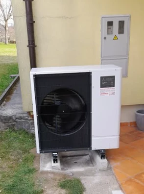 toplotna črpalka Mitsubishi Electric Ecodan zunanja